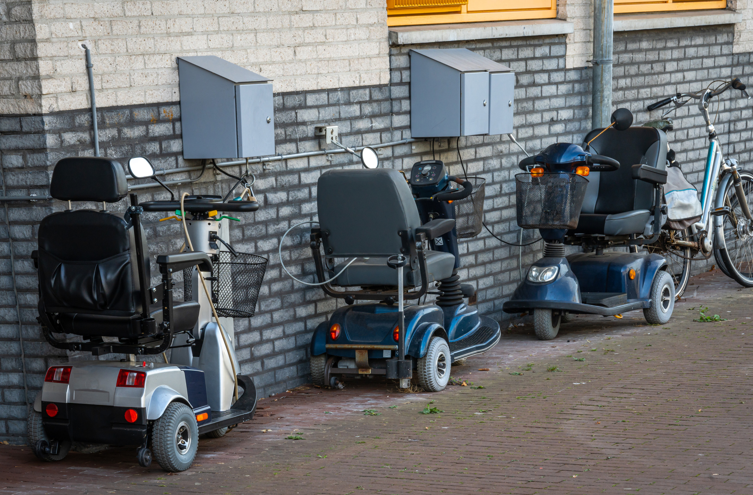 scootmobiel lader