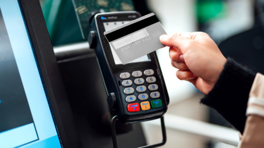 Zelfscankassa pinautomaat