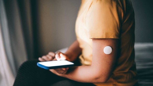 vrouw met diabetes