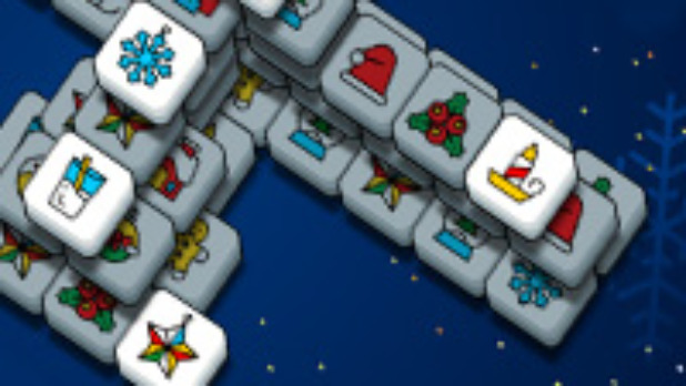 Mahjong met Kerstmis