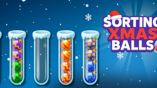 Kerstballen sorteren