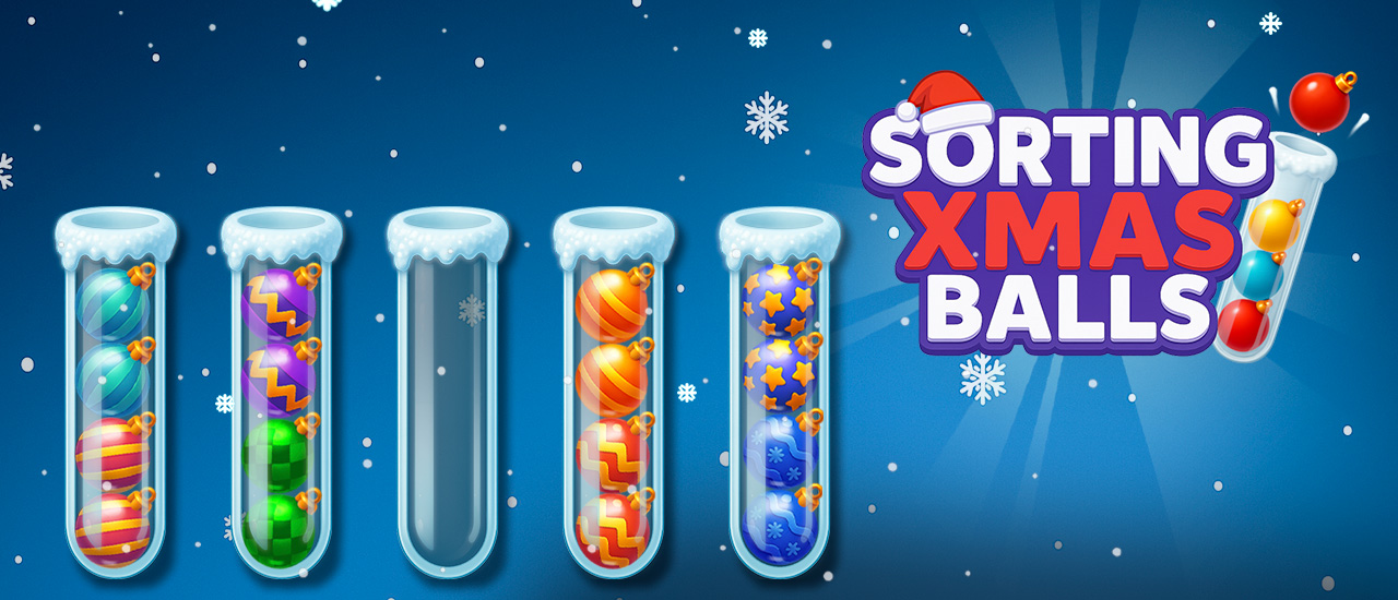 Kerstballen sorteren