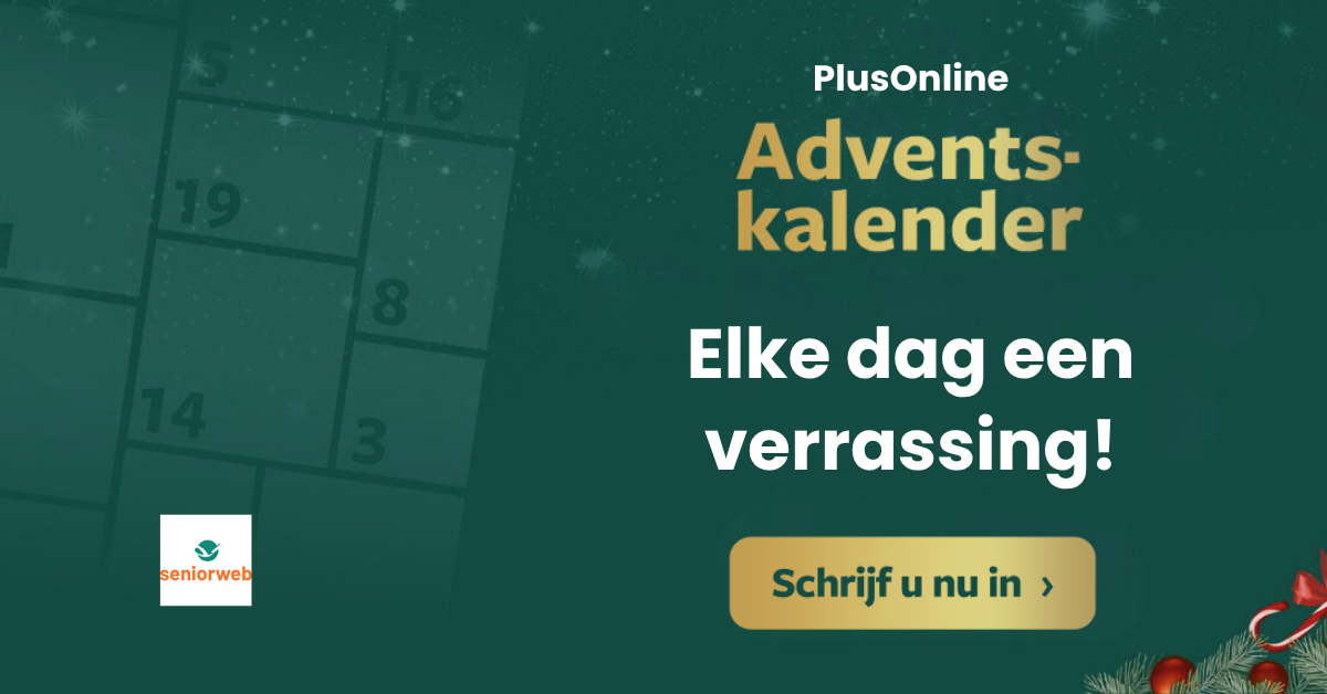 Plus Adventskalender Landingspagina - Seniorweb