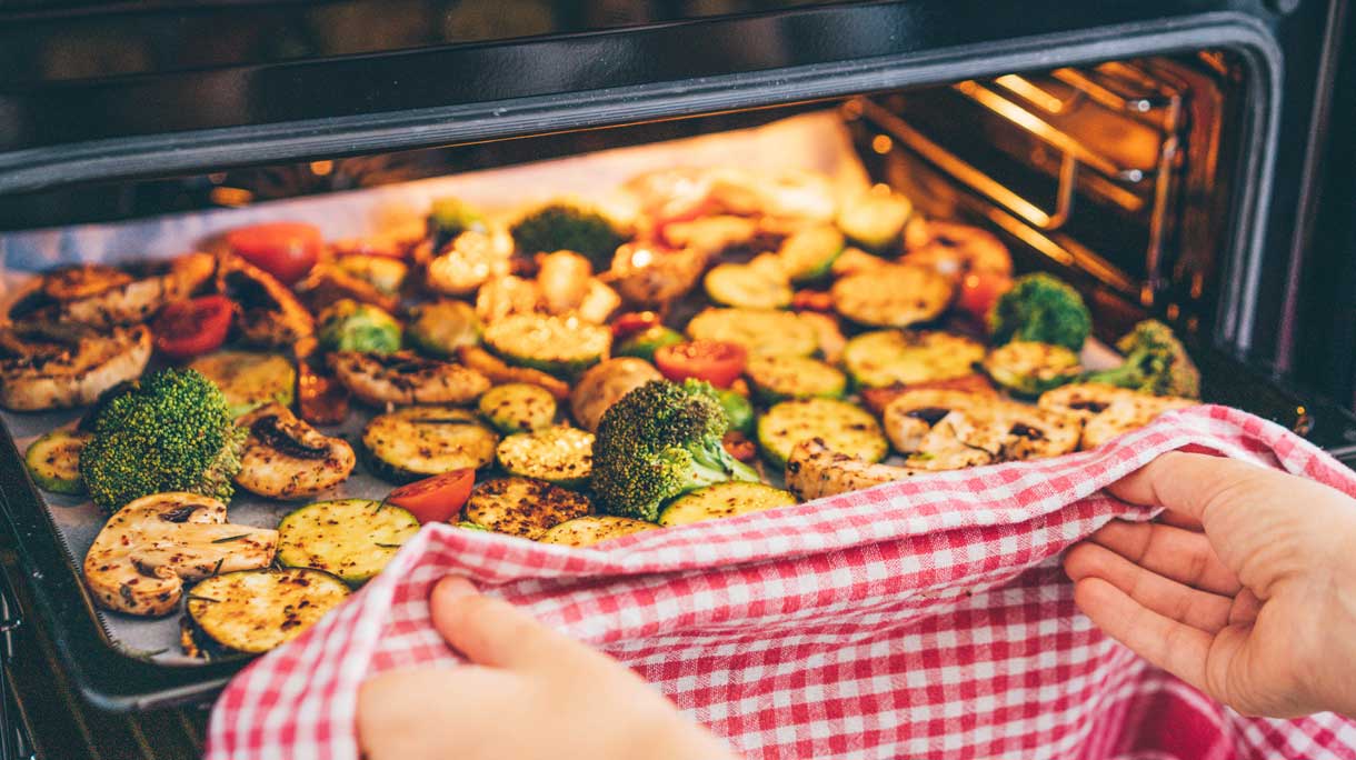 Groente roosteren in de oven