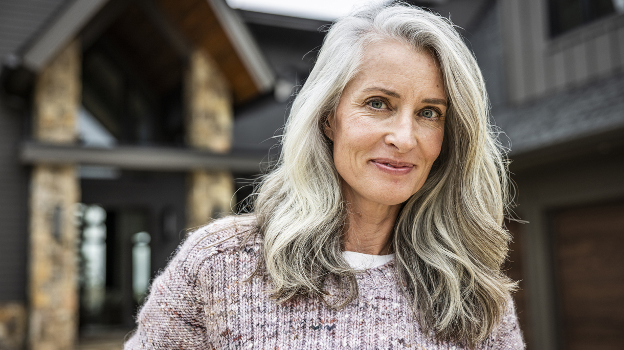 fitte vrouw van 50-plus