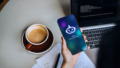 AI chatbot op een smartphone