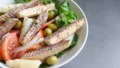 Salade met makreel
