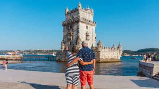 Gepensioneerd echtpaar in Portugal
