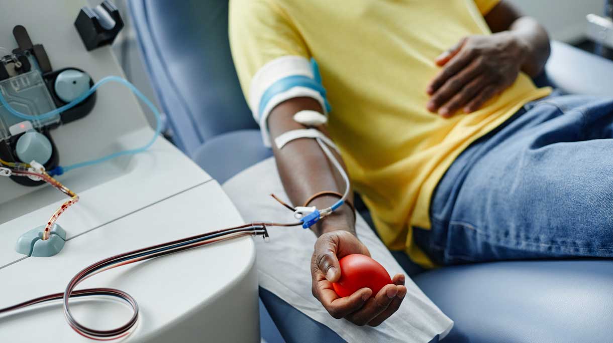 bloeddonor met niet-westerse achtergrond