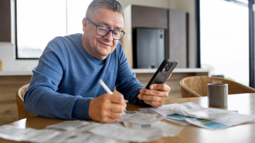Man doet zijn financiele zaken thuis