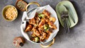 Sticky chicken wings