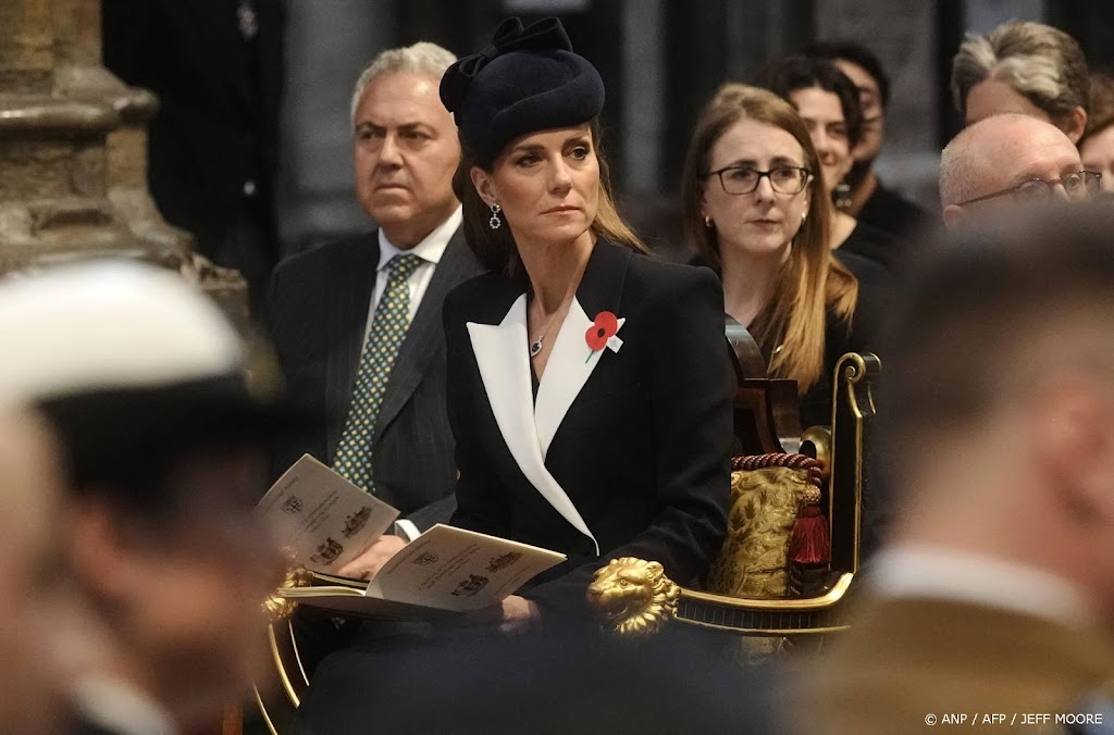 Catherine sluit Anzac Day af met dienst in Westminster Abbey