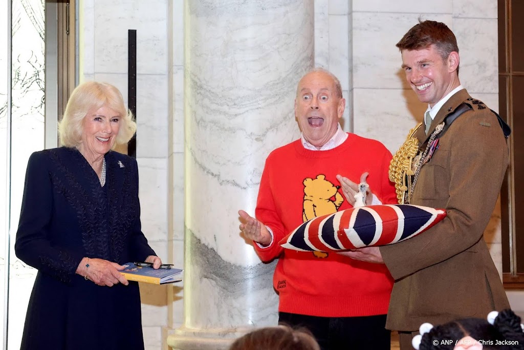 Camilla herenigt Winnie-de-Poeh in New York met z'n maatje Roe