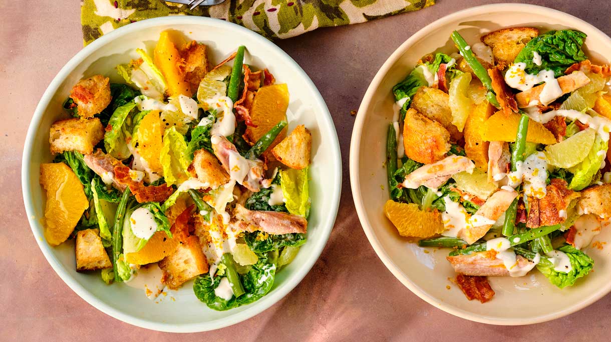 Citrus Caesarsalade