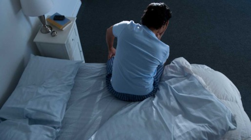 Man wordt 's nachts wakker
