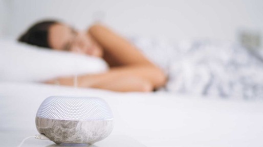 Slapen met aroma diffuser