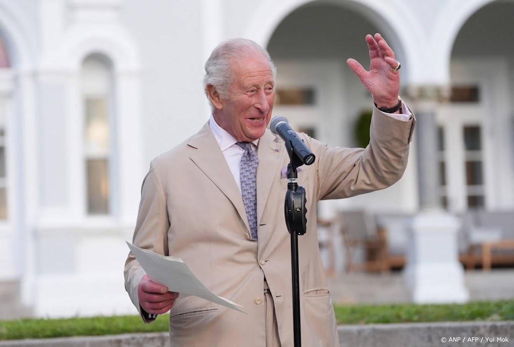 Charles neemt 'vrolijk enthousiasme' van Bermuda mee naar huis