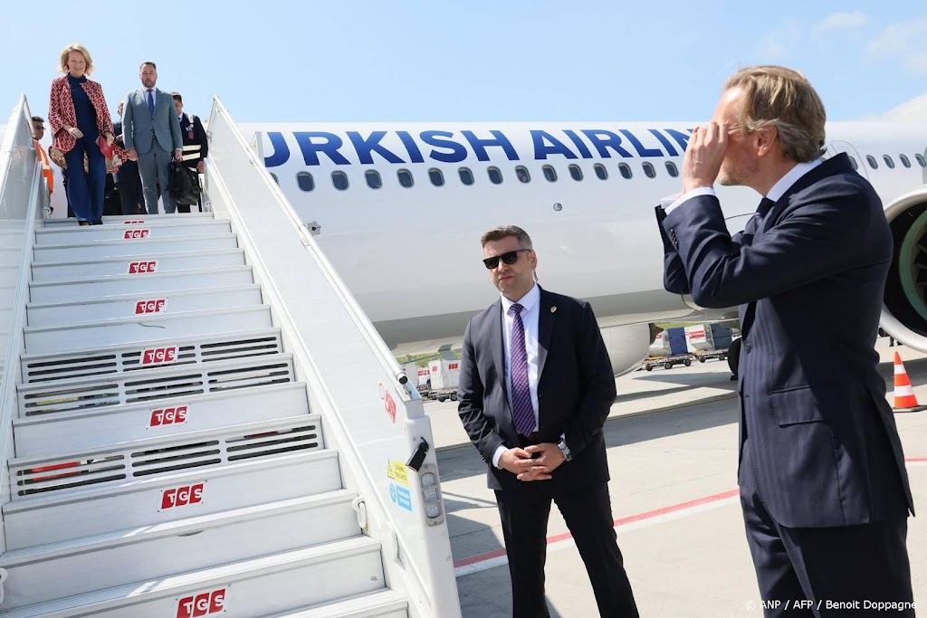 Koningin Mathilde arriveert in Turkije voor economische missie