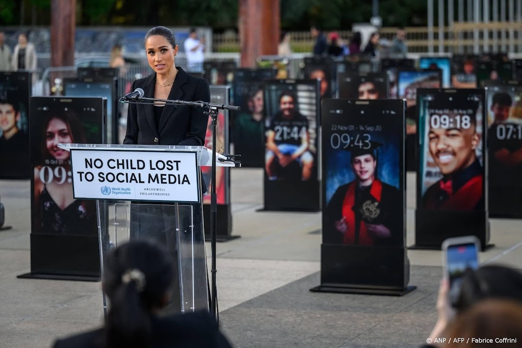 Meghan Markle vraagt aandacht voor impact van onlinepesten