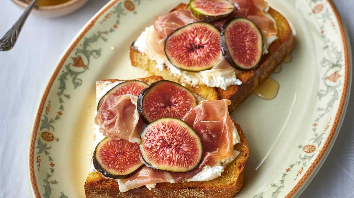 bruchetta met vijgen