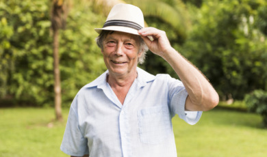 oudere man in nicoya, costa rica