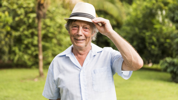 oudere man in nicoya, costa rica