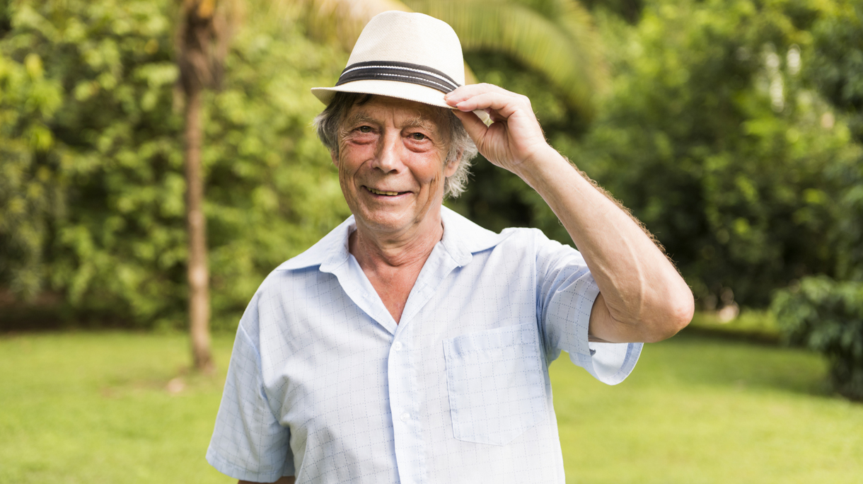 oudere man in nicoya, costa rica