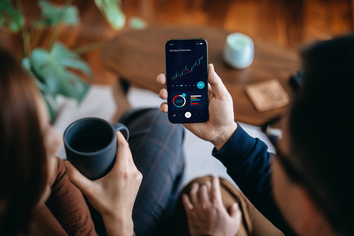 Beleggen met een app