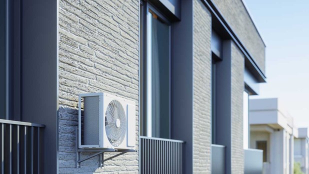 split-airco aan gevel