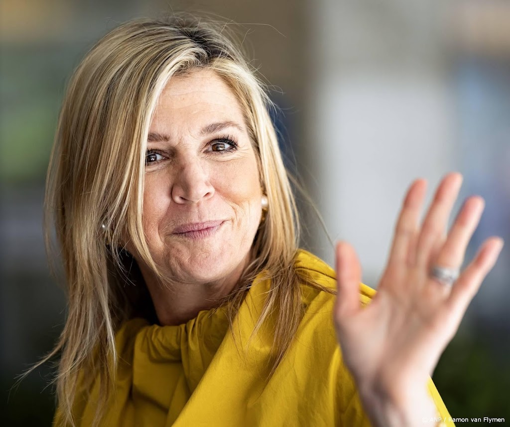 Koningin Máxima in Heerenveen voor bezoek afvalverwerker