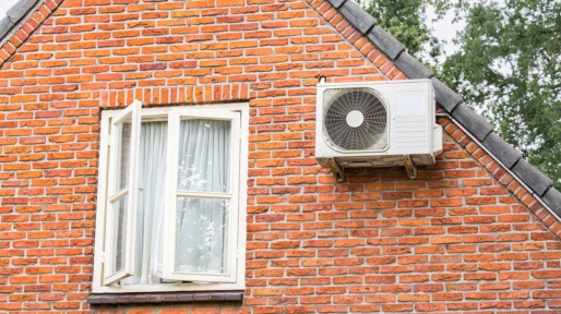 Split-airco aan huis