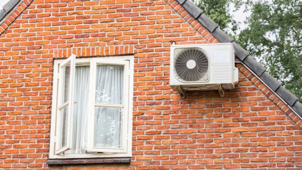 Split-airco aan huis