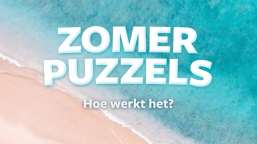 Hoe werkt het - Zomerpuzzels 2026