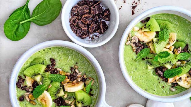 Groene smoothie bowl
