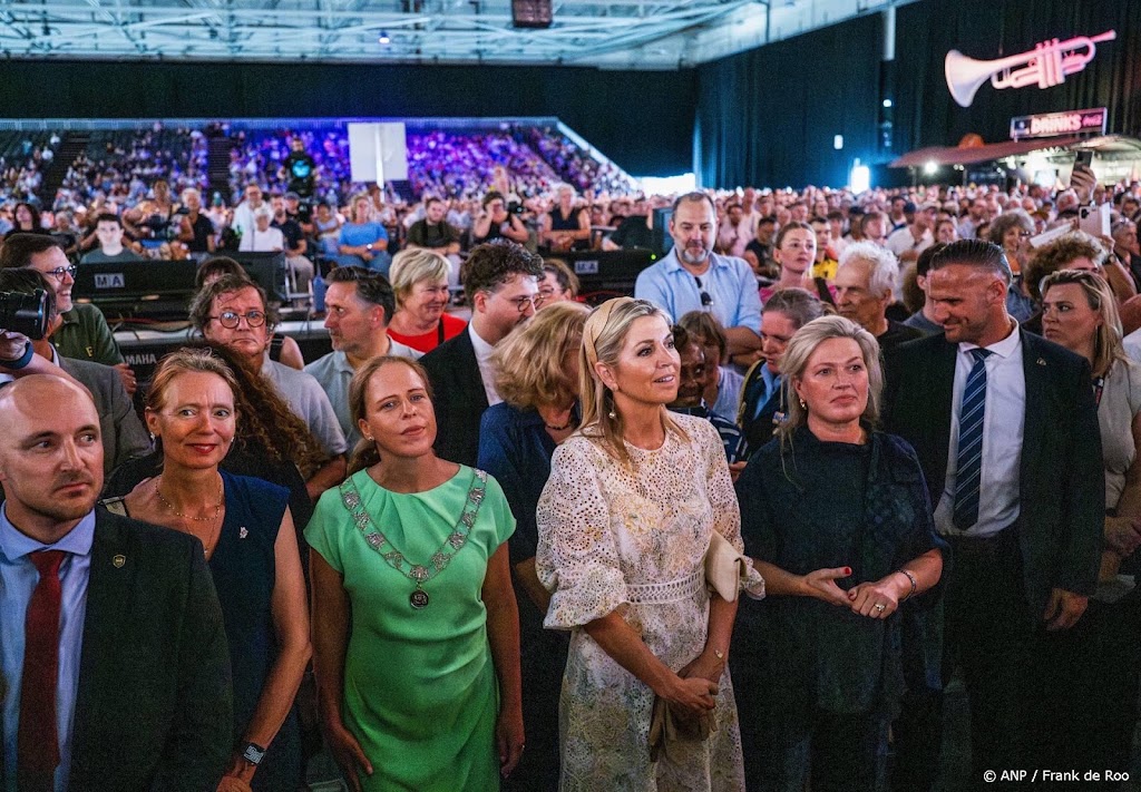 Máxima geniet van optredens op North Sea Jazz Festival