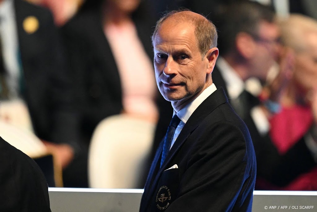 Prins Edward reikt prijzen uit bij Commonwealth Games