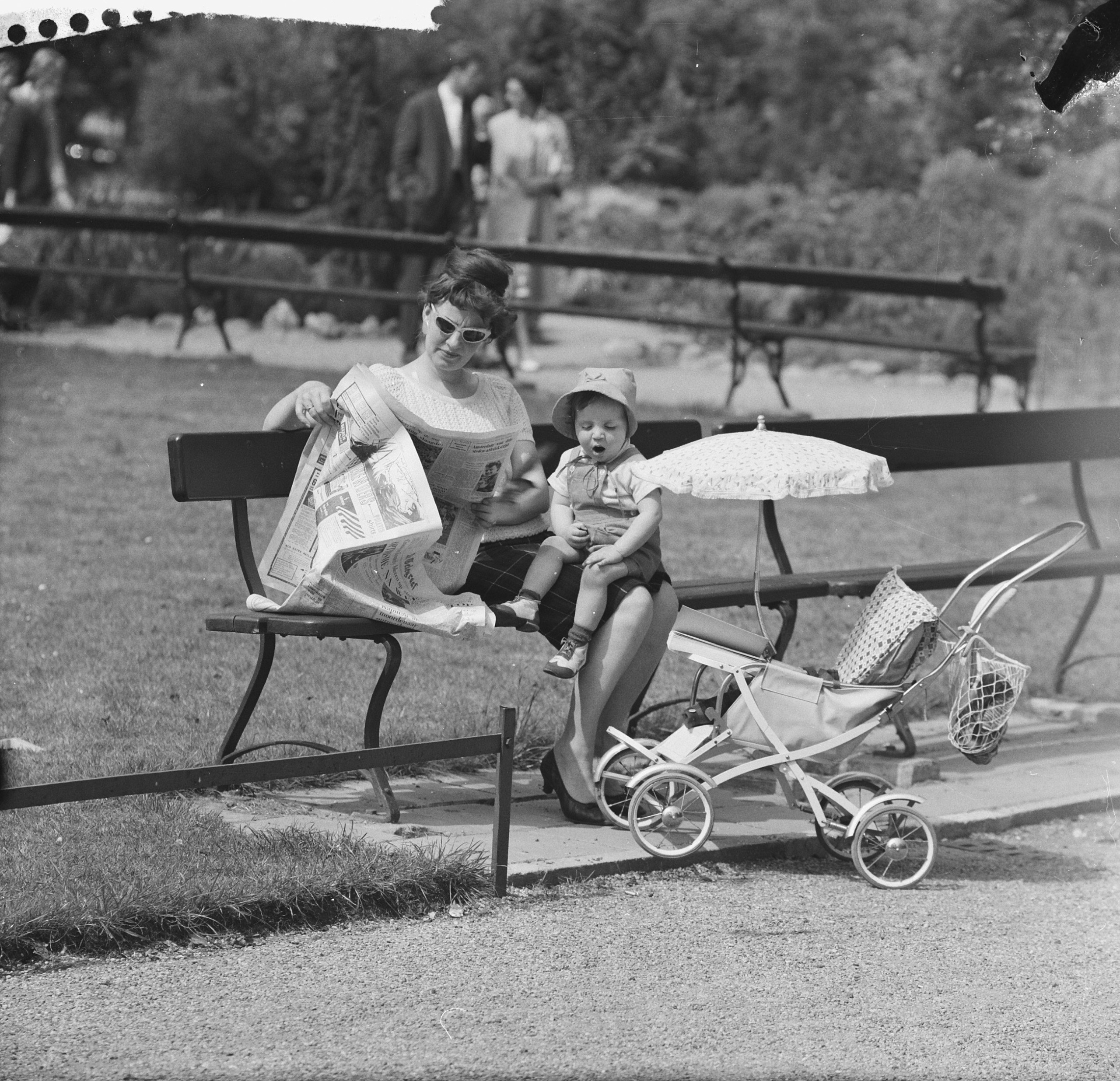 Vroeger zomerdag in Artis