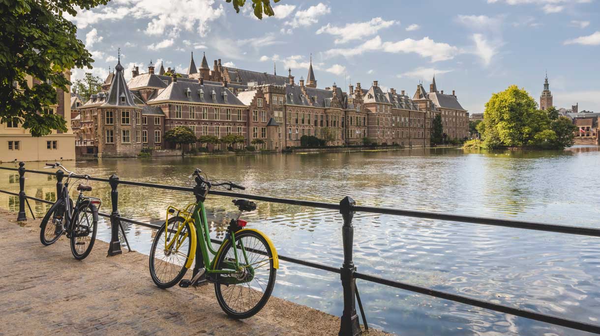 Hofvijver in Den Haag