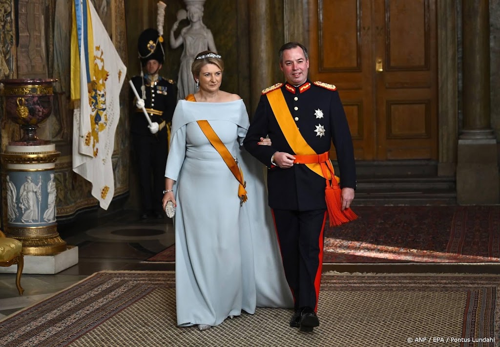 Groothertog Guillaume ontvangt Finse president voor staatsbezoek
