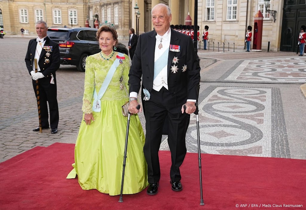 Noorse hof staat stil bij trouwdag overleden Harald en Sonja
