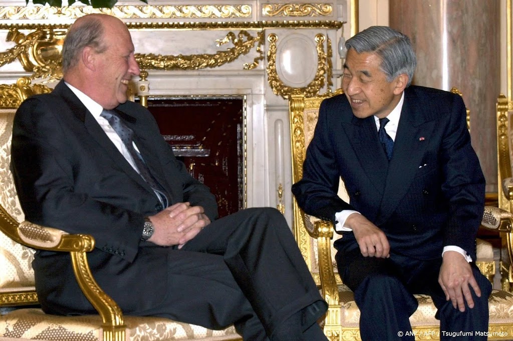 Japanse keizer stuurt condoleances naar nieuwe Noorse koning