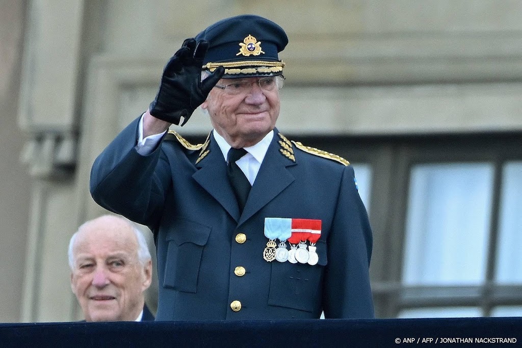 Koning Carl Gustaf stuurt 'allerbeste wensen' naar Haakon
