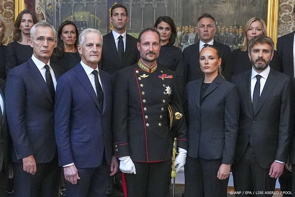 Noorse regering neemt afscheid van koning Harald