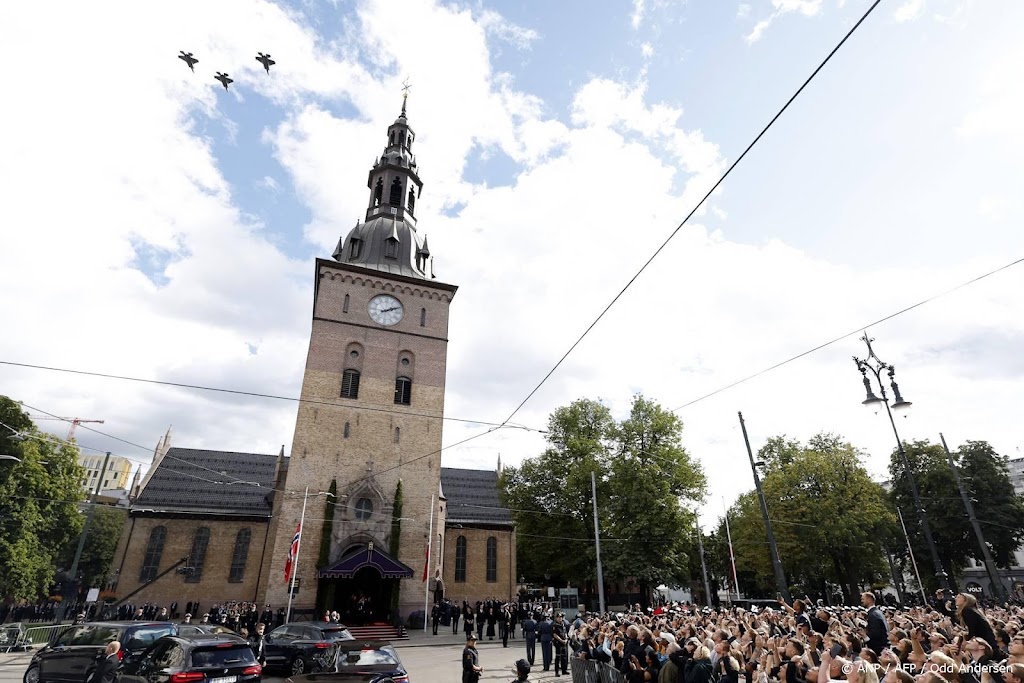 Politie Oslo ziet alles 'volgens plan' gaan rond uitvaart Harald