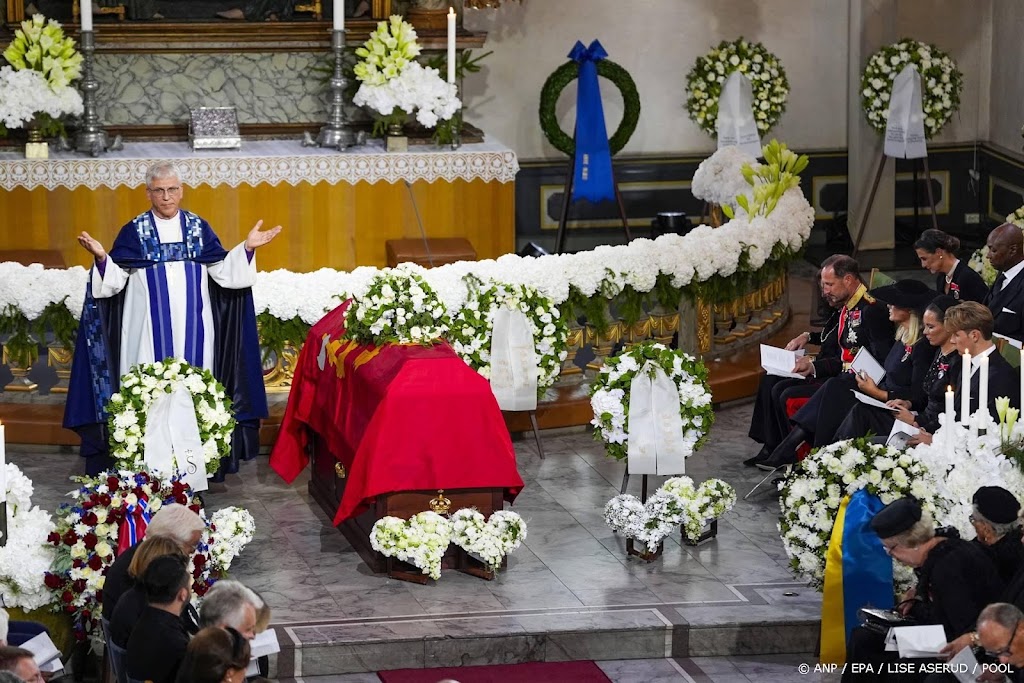 Gasten Domkerk onder indruk van afscheid koning Harald