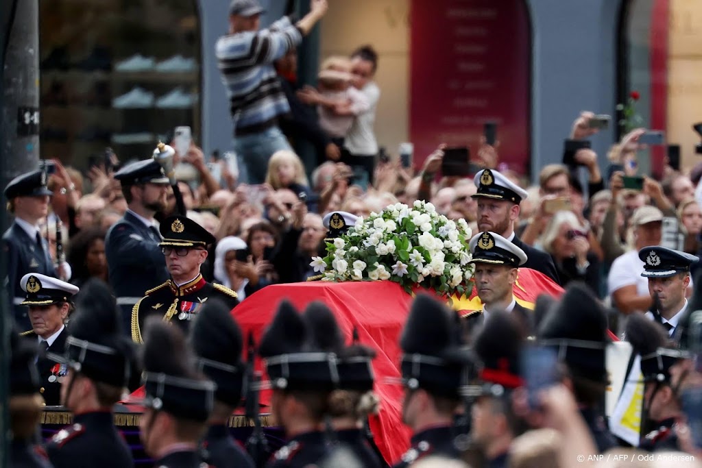 Uitvaart Harald bereikt ruim half miljoen Nederlandse kijkers