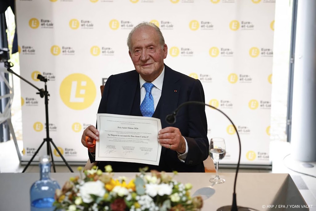 Autobiografie koning Juan Carlos krijgt Franse literatuurprijs