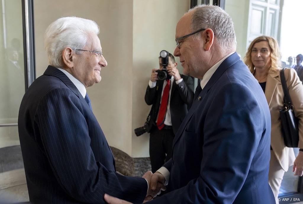 Monaco deelt programma voor staatsbezoek Italiaanse president