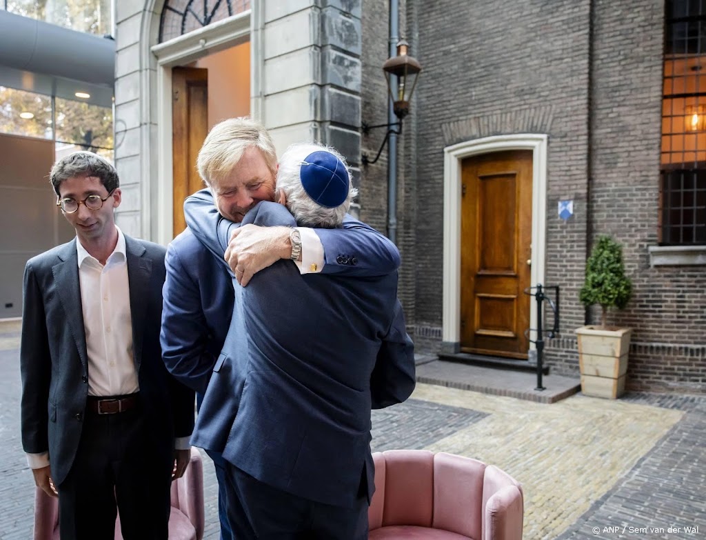 Koning praat met Joden over druk rond standpunt Israël
