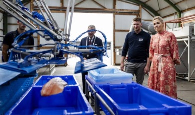 Máxima hoort over innovaties binnen de visserijsector